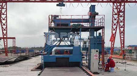 輥道通過式鋼板拋丸機用在哪些行業(yè)？