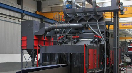 工型鋼使用什么拋丸機？清理效果怎么樣？