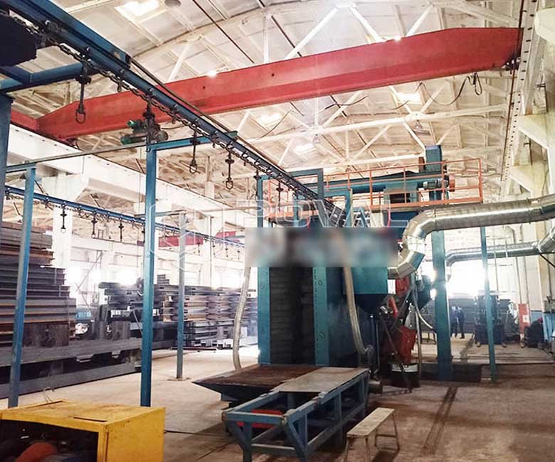 Q38、Q48、Q58系列懸鏈、積放鏈式拋丸清理機