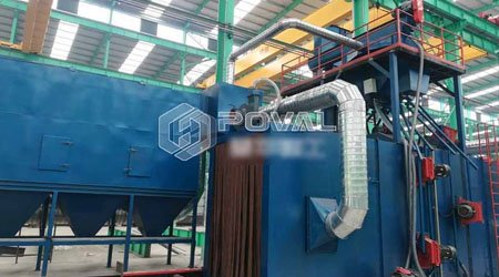 塔吊使用什么拋丸機清理？還可以清理什么工件？