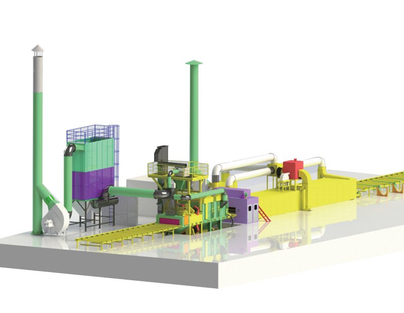 QXY系列鋼板型材預(yù)處理線